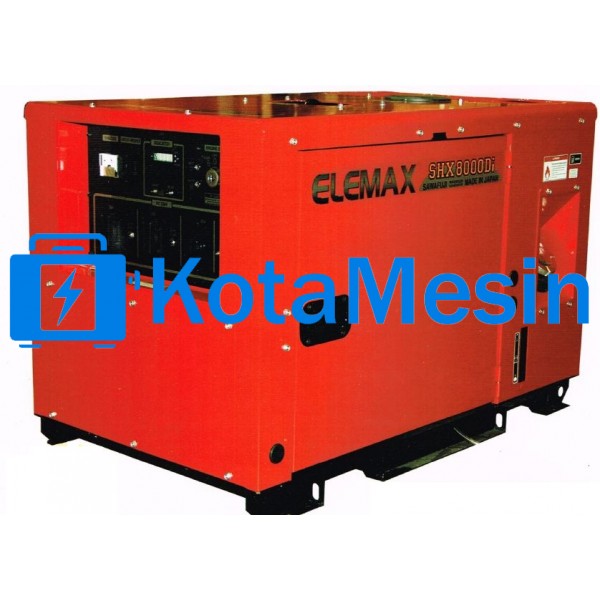 Elemax SHX 8000 Di Powered by Yanmar | Heavy Duty Diesel Generator | 7.0 kw